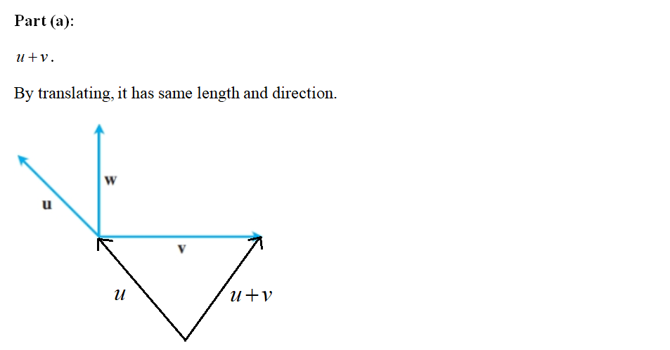 Answered: In Exercises 23 And 24, Copy Vectors U,… | Bartleby