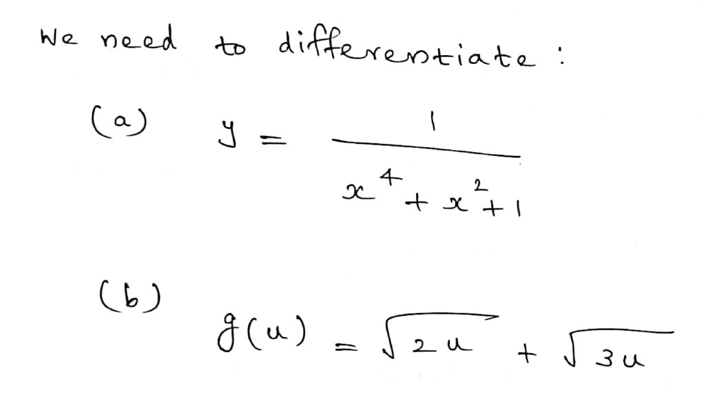 Calculus homework question answer, step 1, image 1