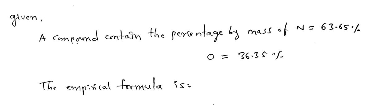 Chemistry homework question answer, step 1, image 1