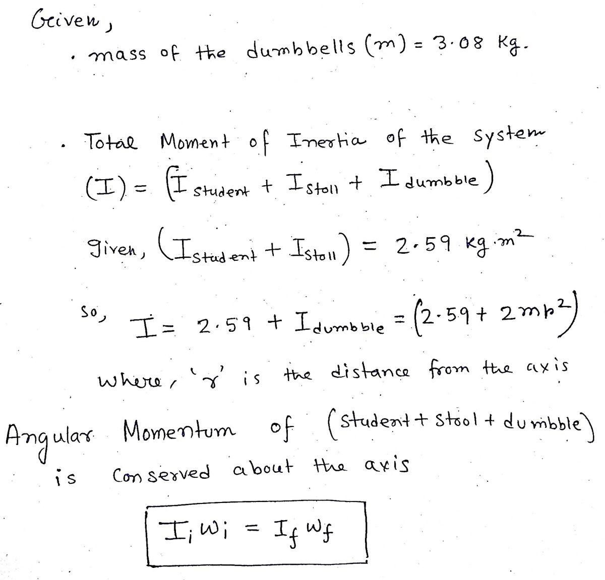 Physics homework question answer, step 1, image 1