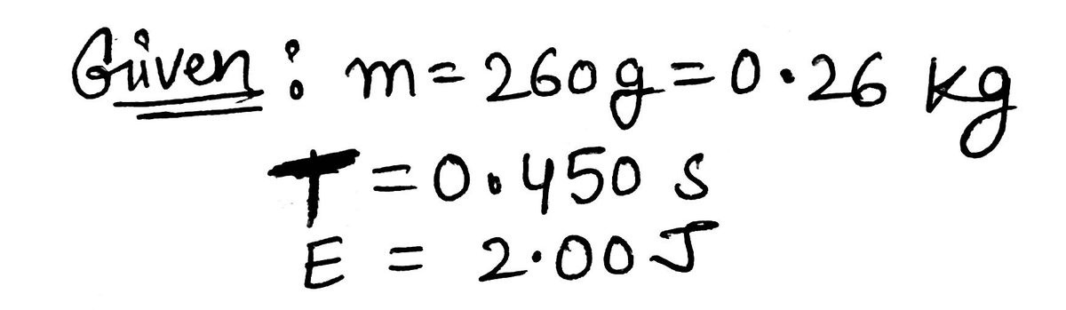 Physics homework question answer, step 1, image 1