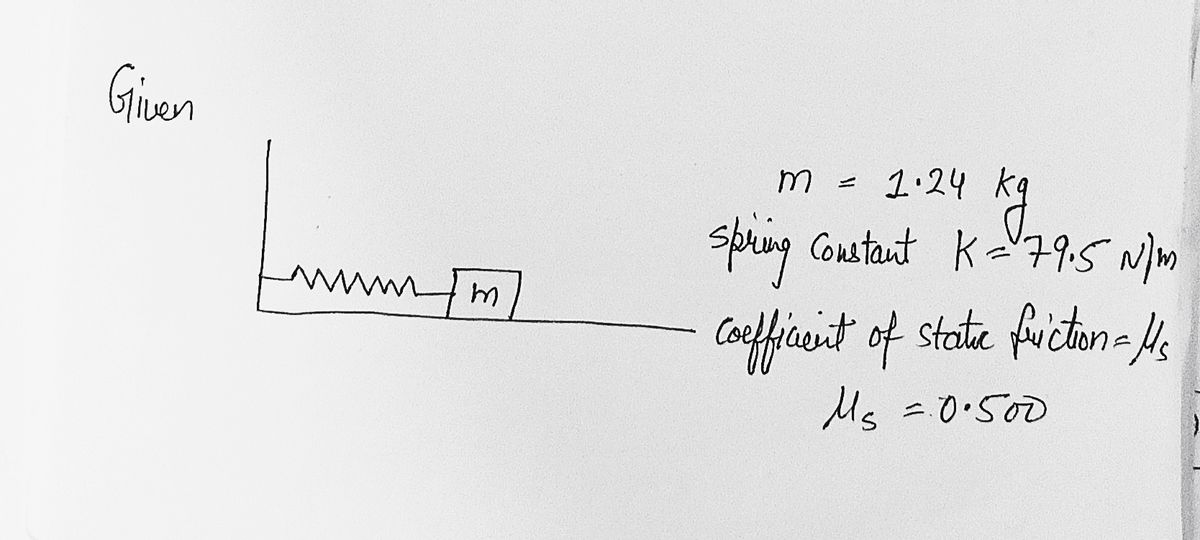 Physics homework question answer, step 1, image 1