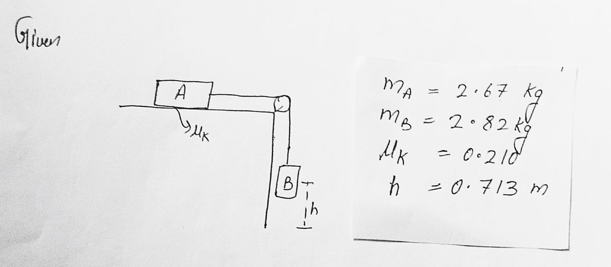 Physics homework question answer, step 1, image 1