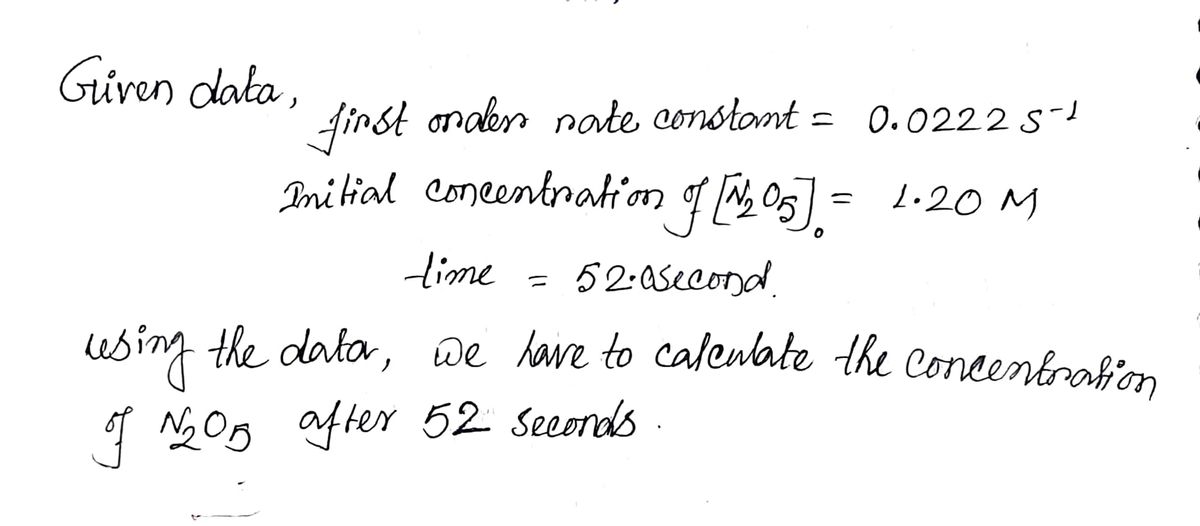 Chemistry homework question answer, step 1, image 1