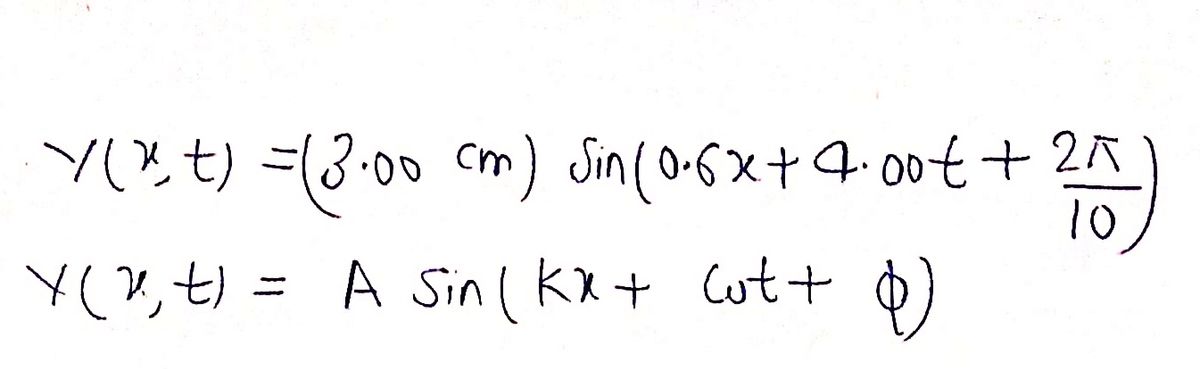 Physics homework question answer, step 1, image 1