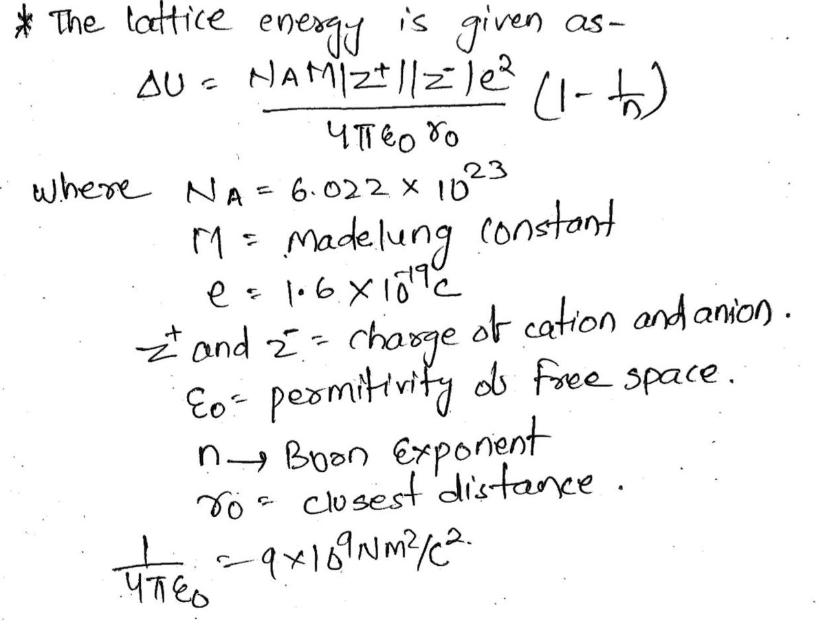 Chemistry homework question answer, step 1, image 1