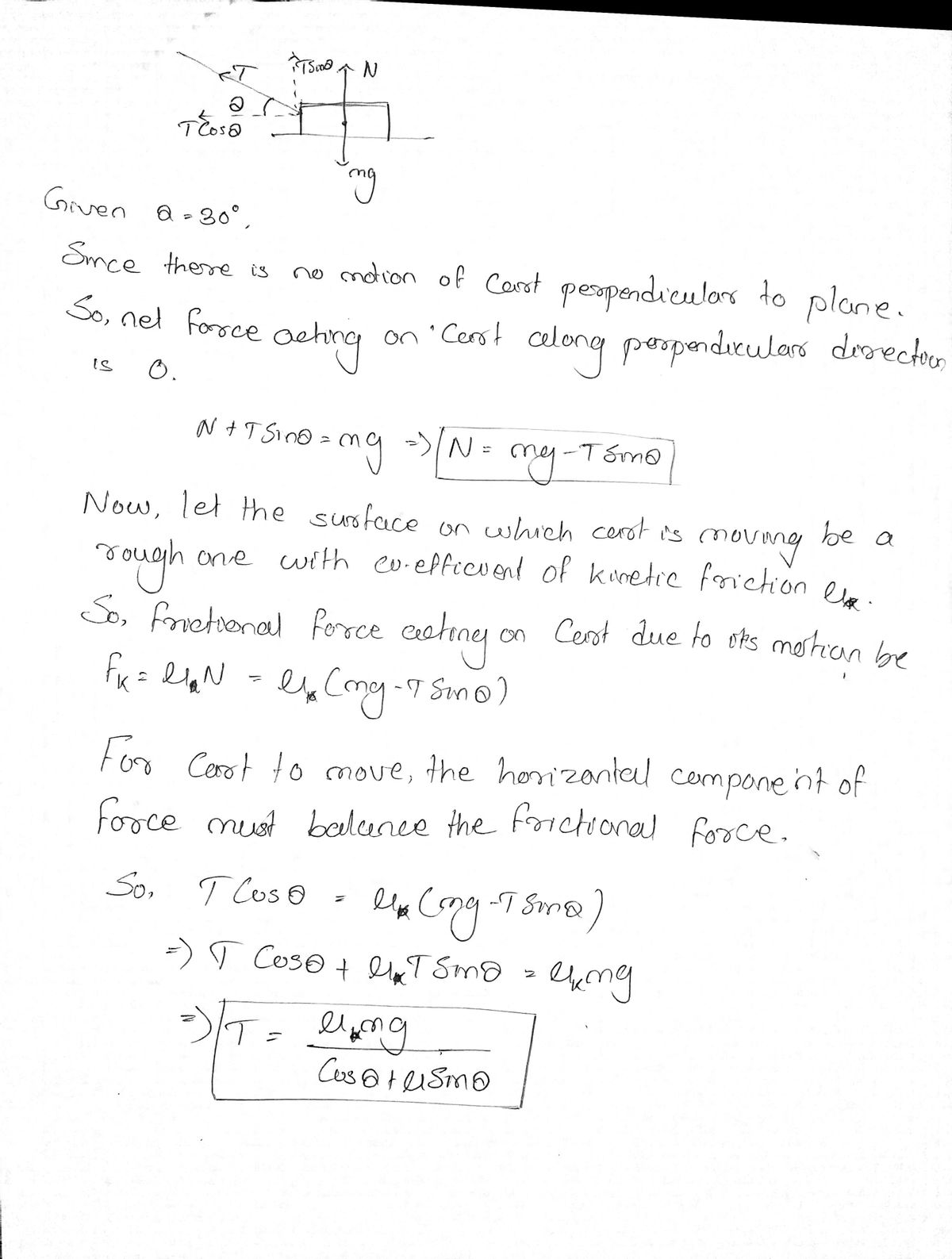 Physics homework question answer, step 1, image 1