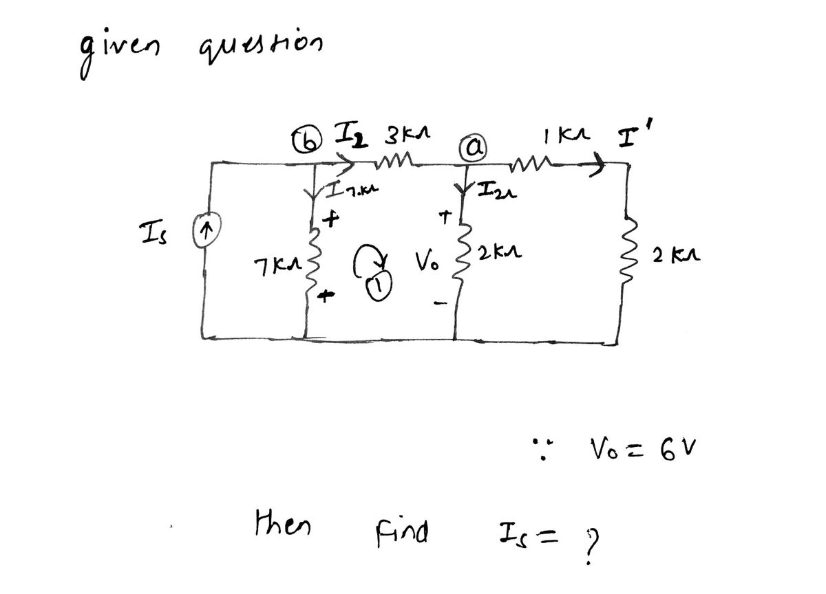 Electrical Engineering homework question answer, step 1, image 1