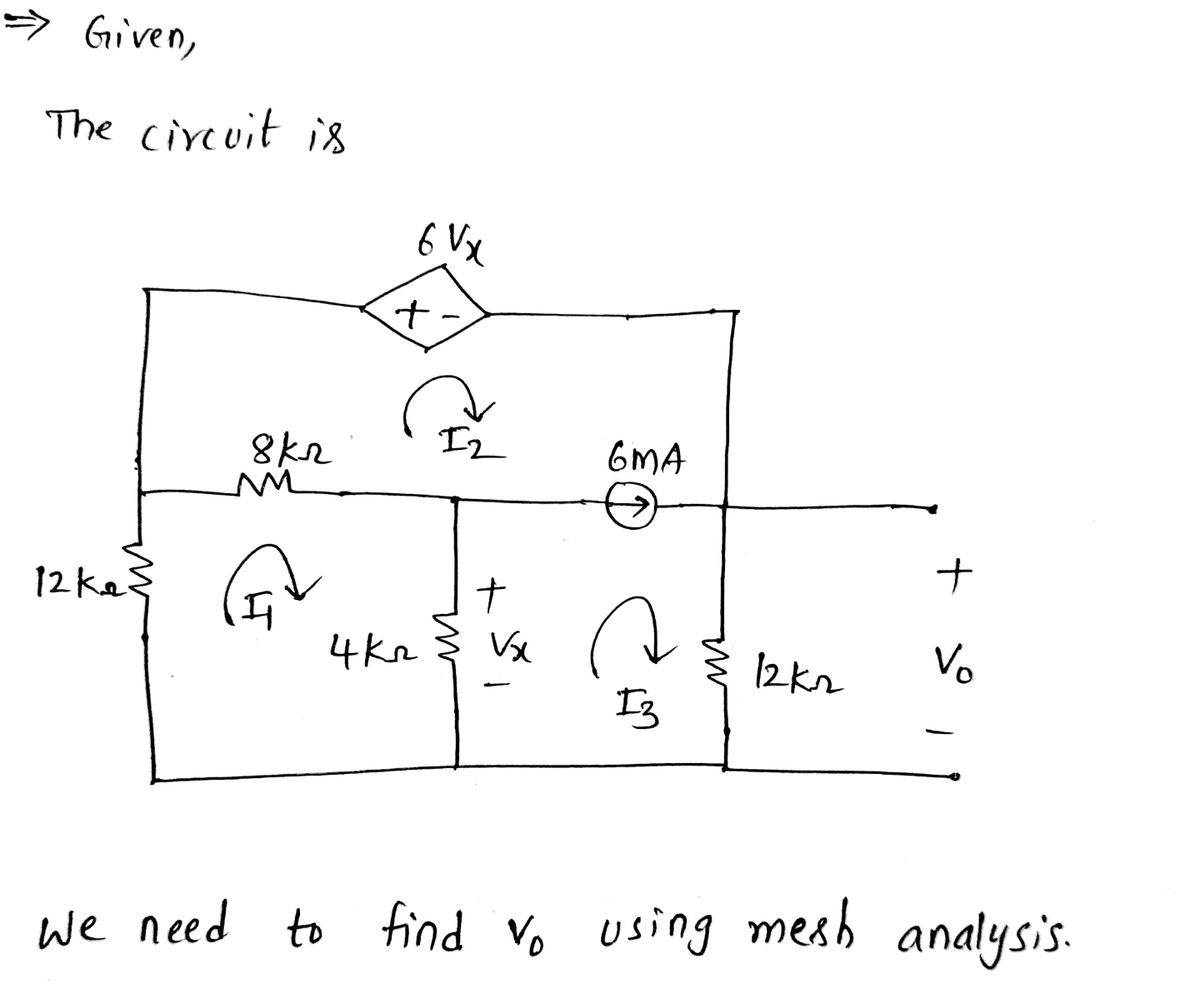 Electrical Engineering homework question answer, step 1, image 1