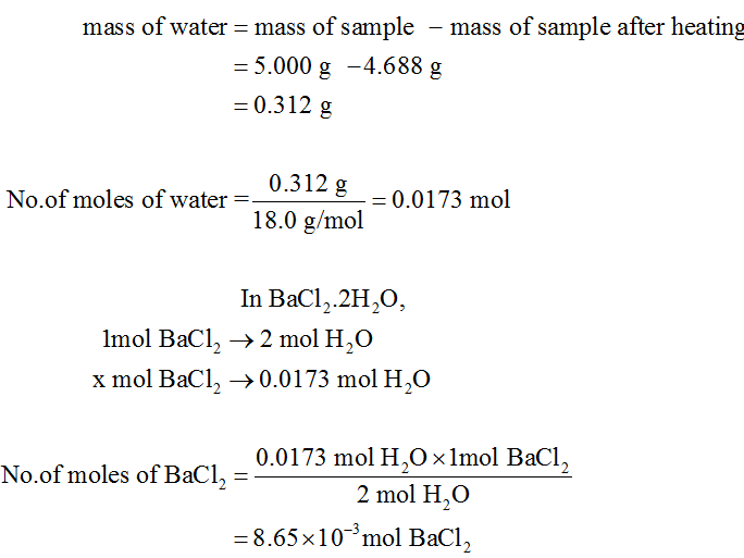 Answered: A 5.000 g sample that contained NaCl… | bartleby