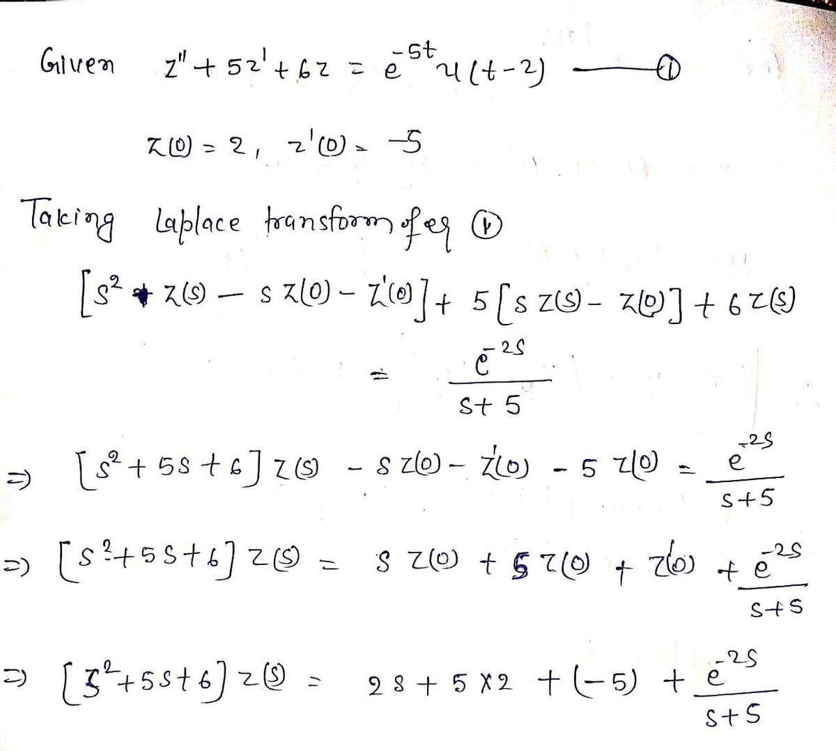 Answered Solve The Given Initial Value Problem Bartleby