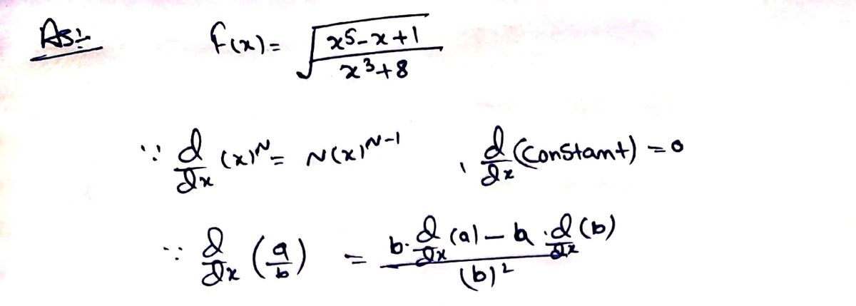 Calculus homework question answer, step 1, image 1