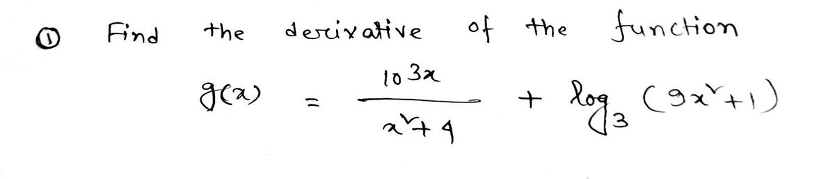 Calculus homework question answer, step 1, image 1