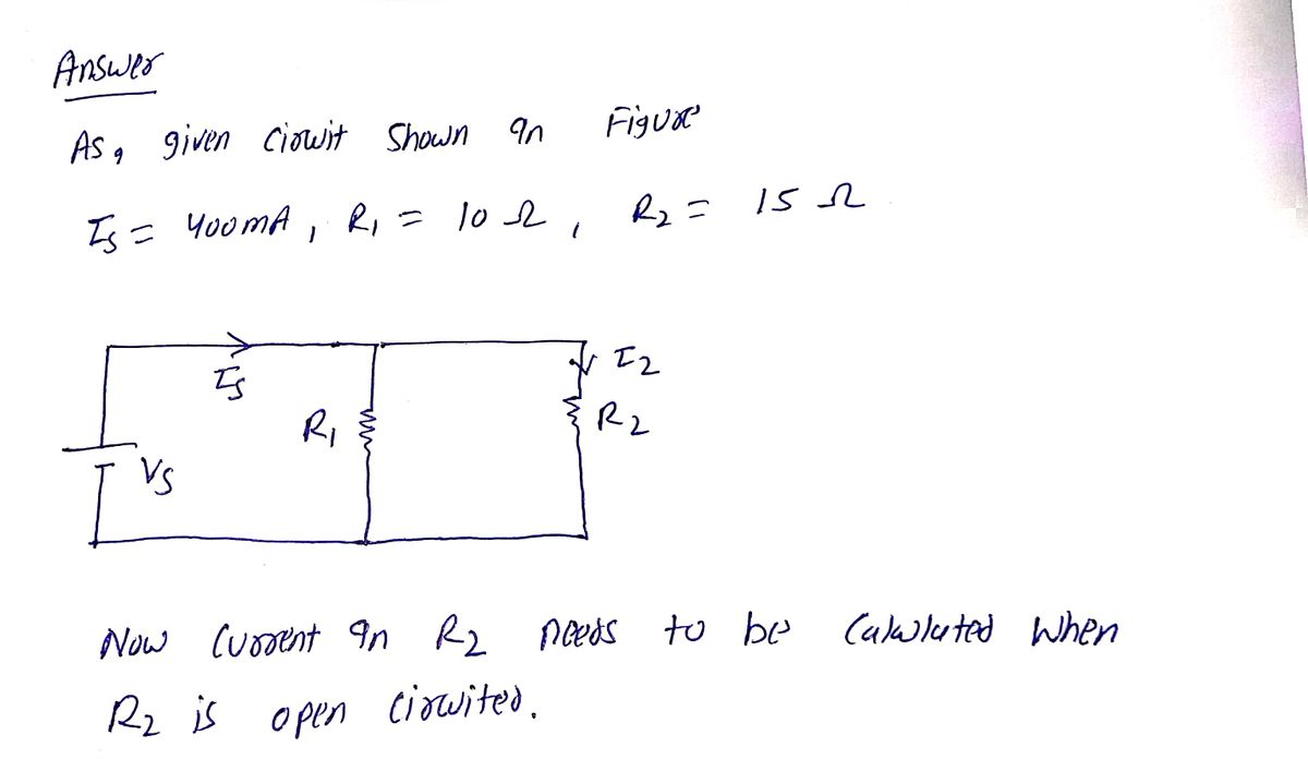 Electrical Engineering homework question answer, step 1, image 1