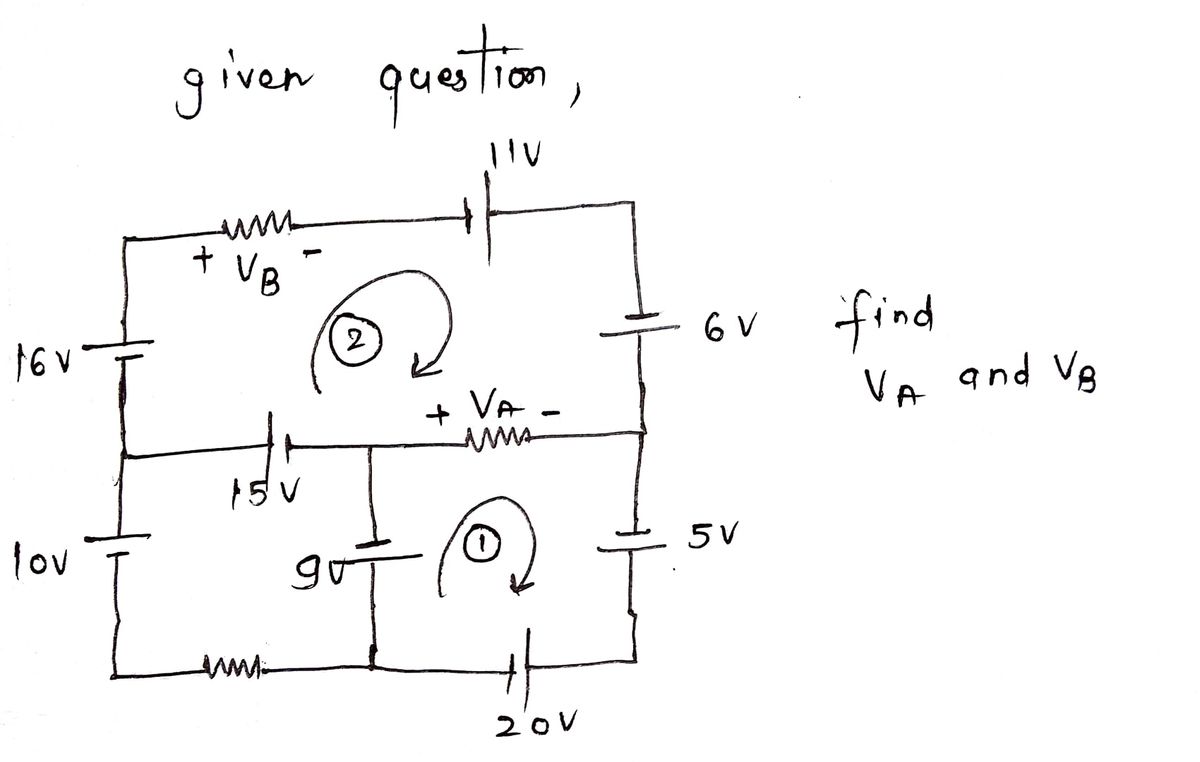 Electrical Engineering homework question answer, step 1, image 1