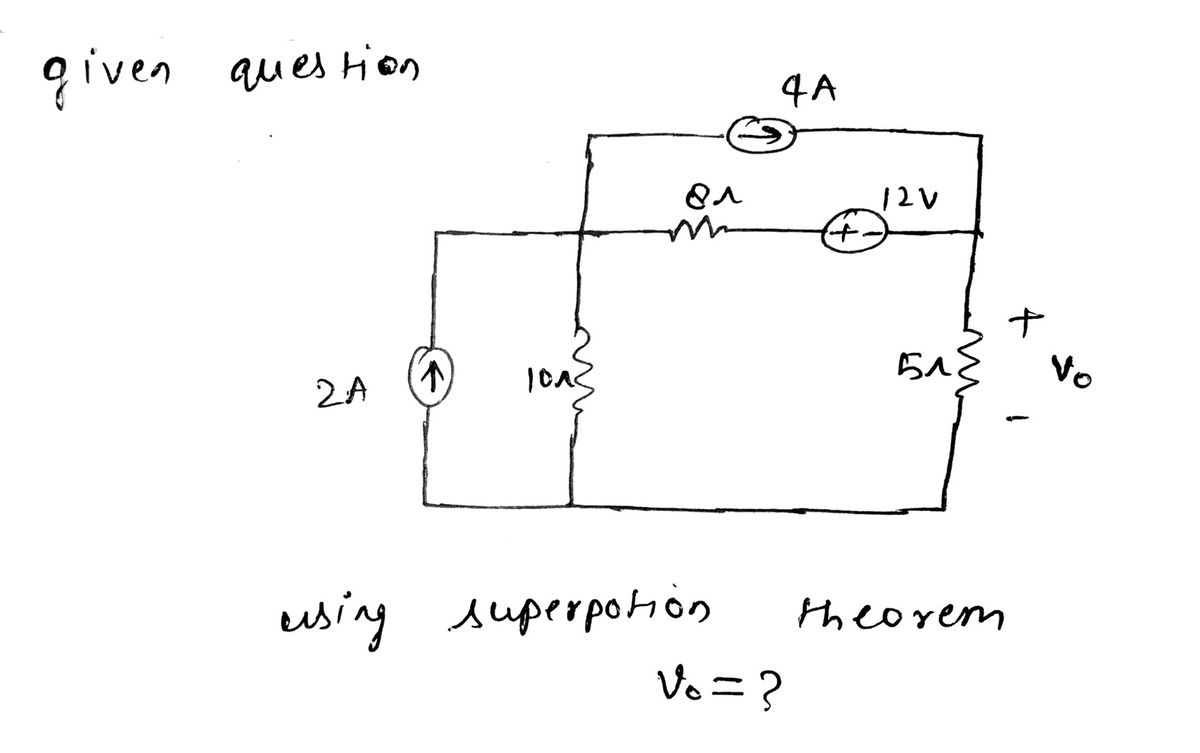 Electrical Engineering homework question answer, step 1, image 1