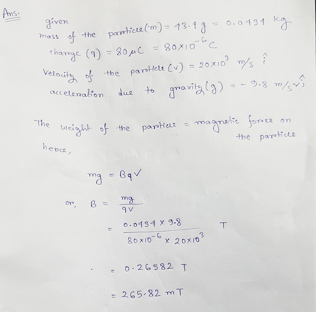 Advanced Physics homework question answer, step 1, image 1