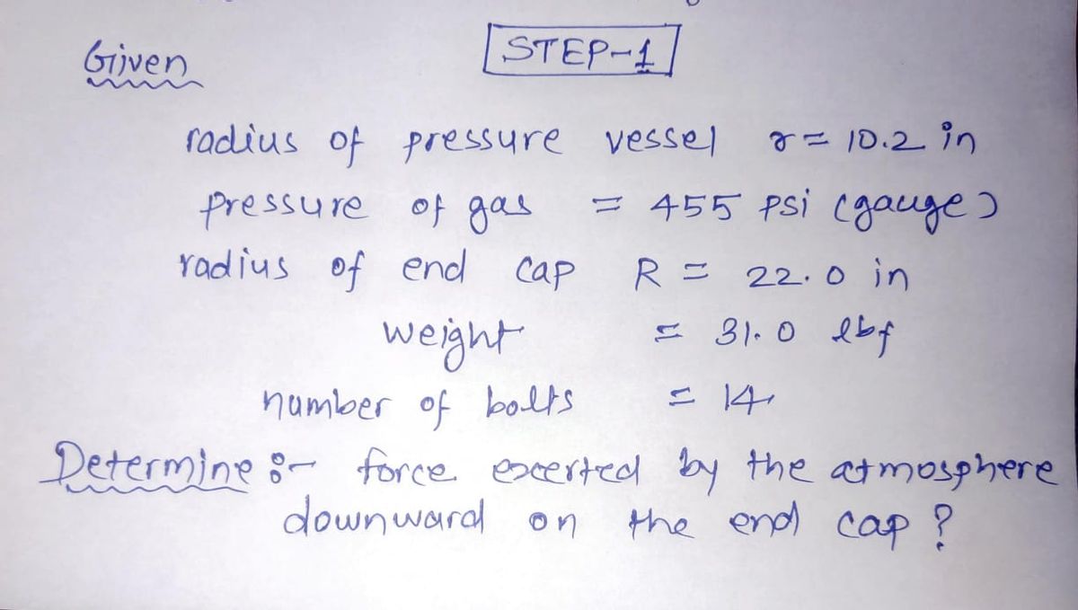 Mechanical Engineering homework question answer, step 1, image 1