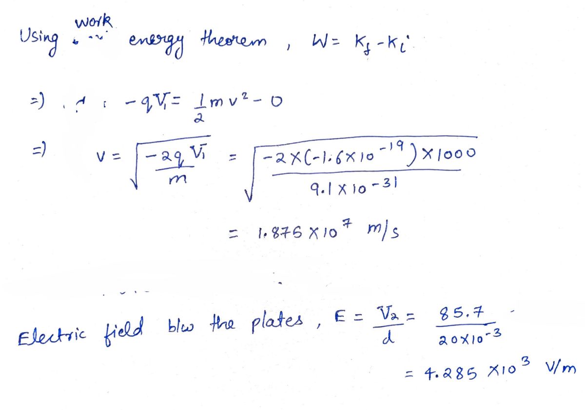 Advanced Physics homework question answer, step 1, image 1