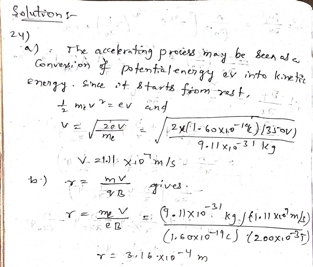 Advanced Physics homework question answer, step 1, image 1