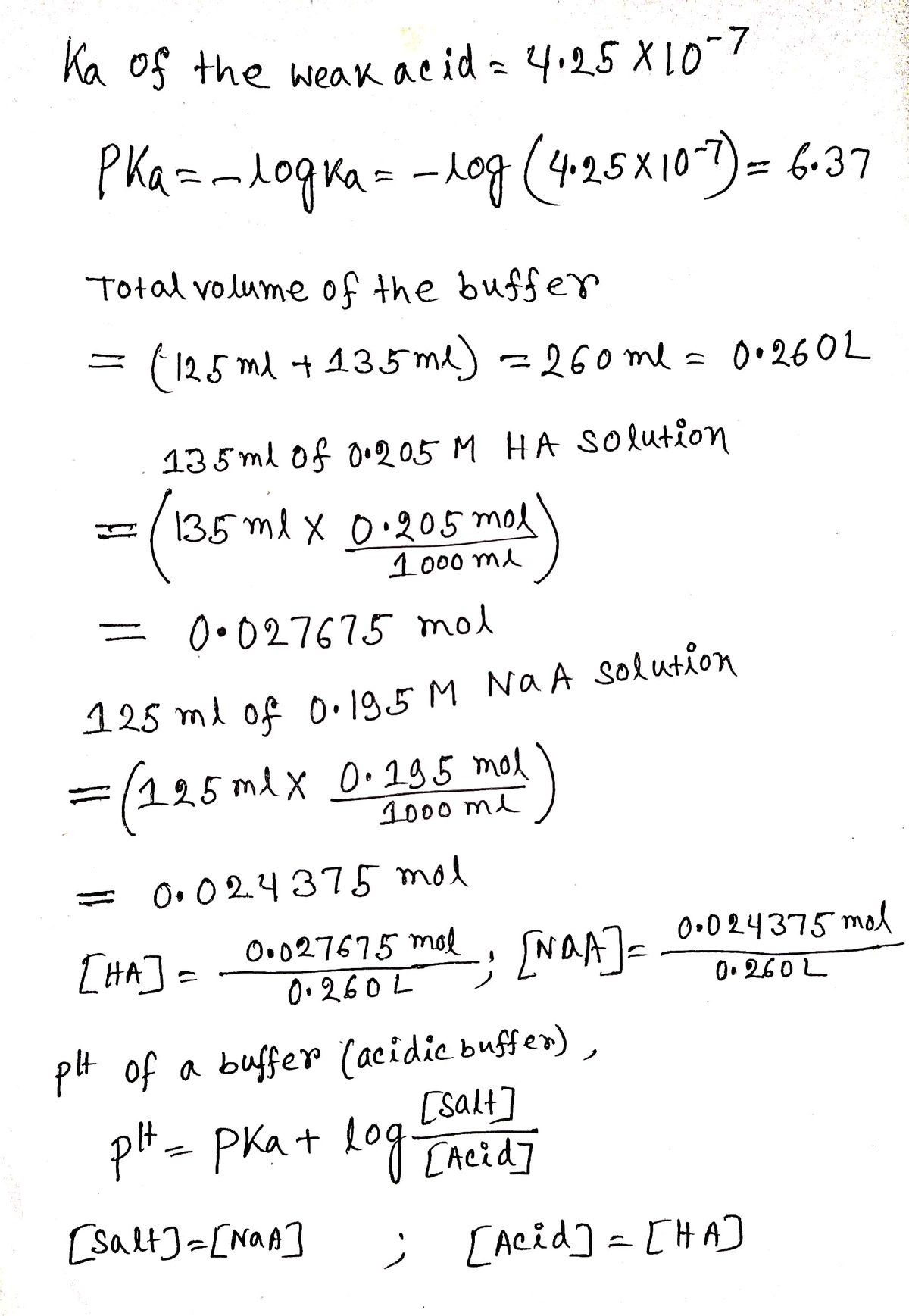 Buffer Solutions - Chemistry Steps