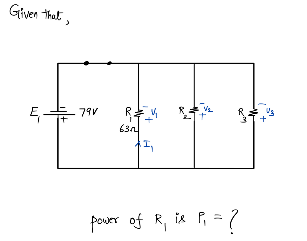 Electrical Engineering homework question answer, step 1, image 1