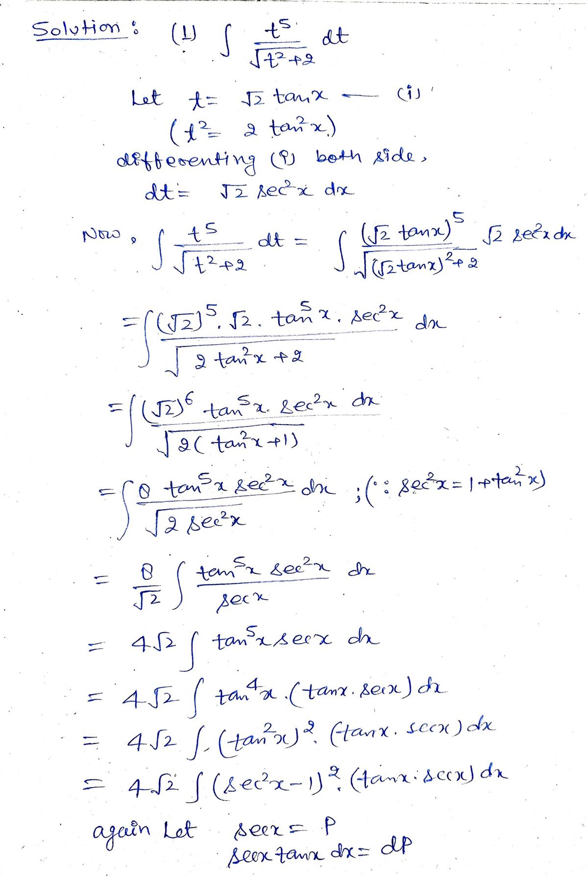 Advanced Math homework question answer, step 1, image 1