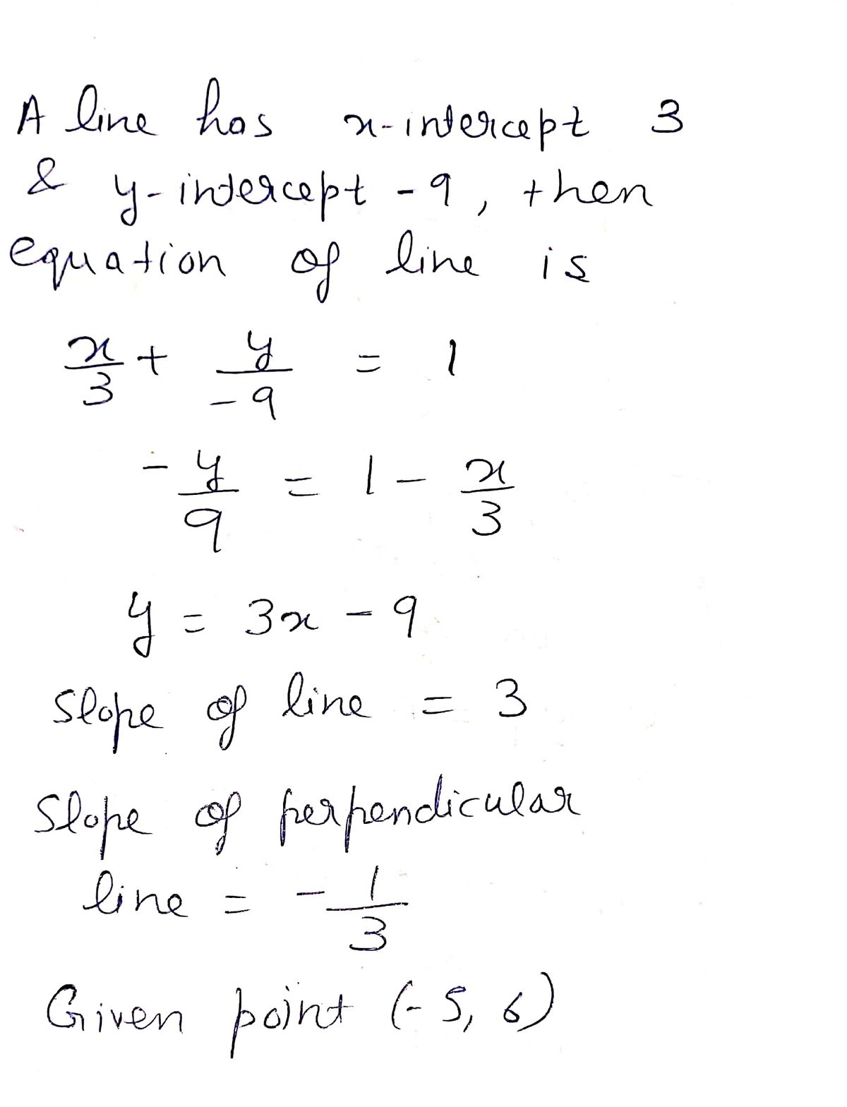 Answered: Write An Equation In Slope Intercept… | Bartleby