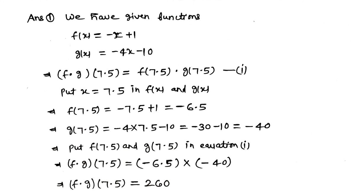 Calculus homework question answer, step 1, image 1