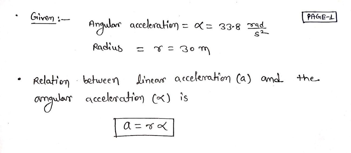 Physics homework question answer, step 1, image 1