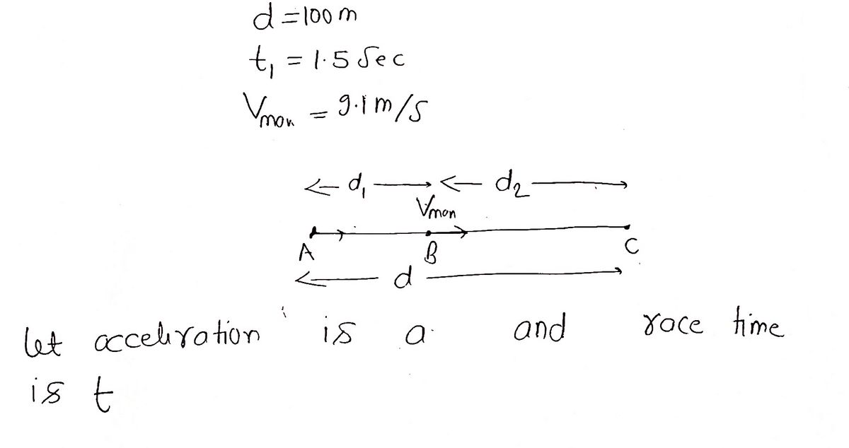 Physics homework question answer, step 1, image 1