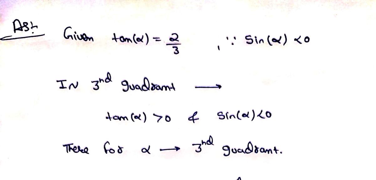 Trigonometry homework question answer, step 1, image 1