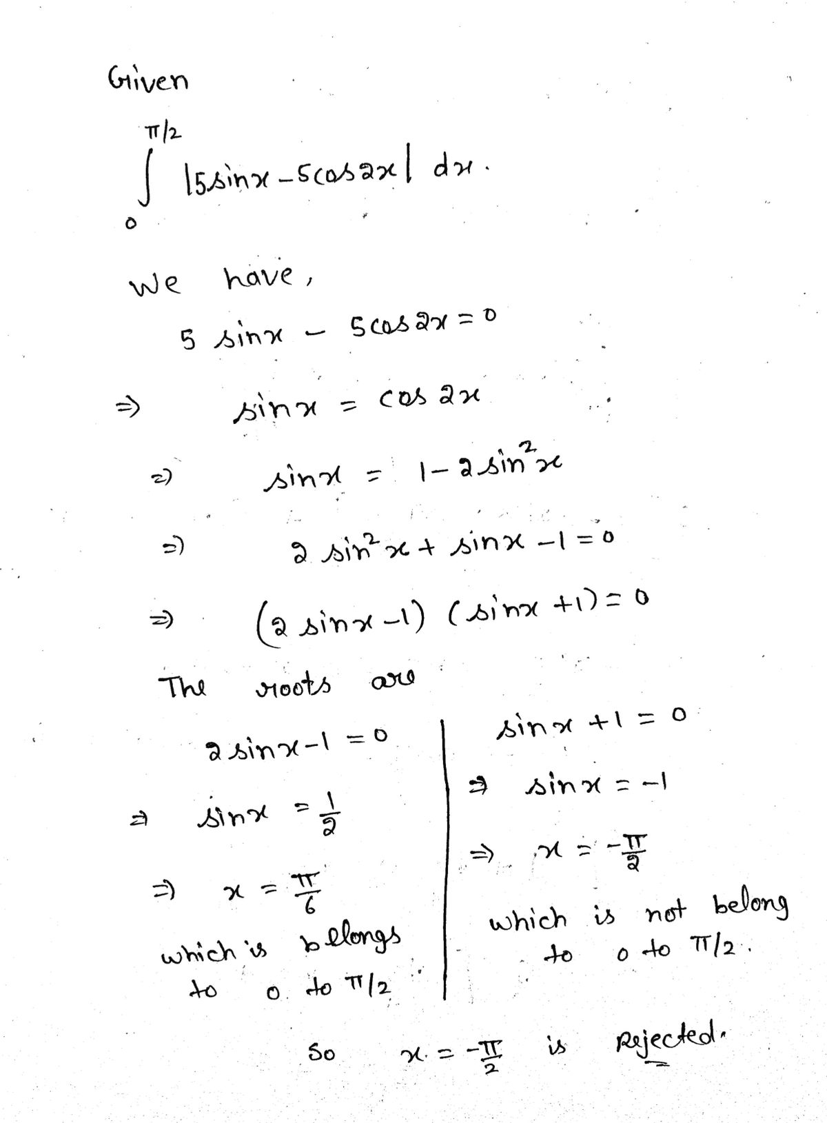 Calculus homework question answer, step 1, image 1