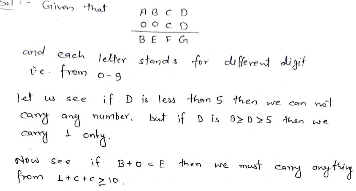 Algebra homework question answer, step 1, image 1