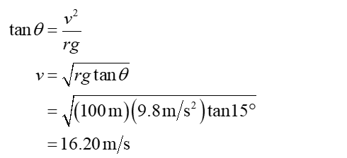 Answered: If a car takes a banked curve at less… | bartleby