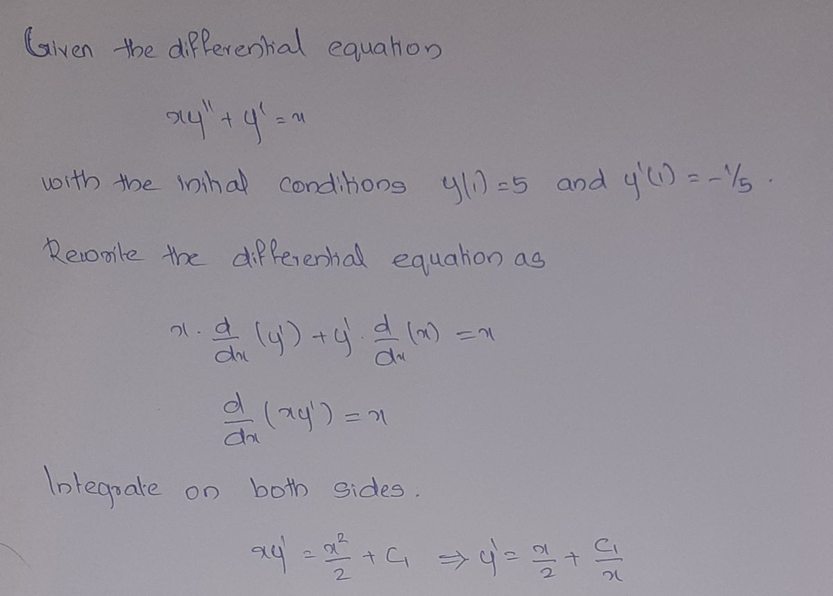 Advanced Math homework question answer, step 1, image 1