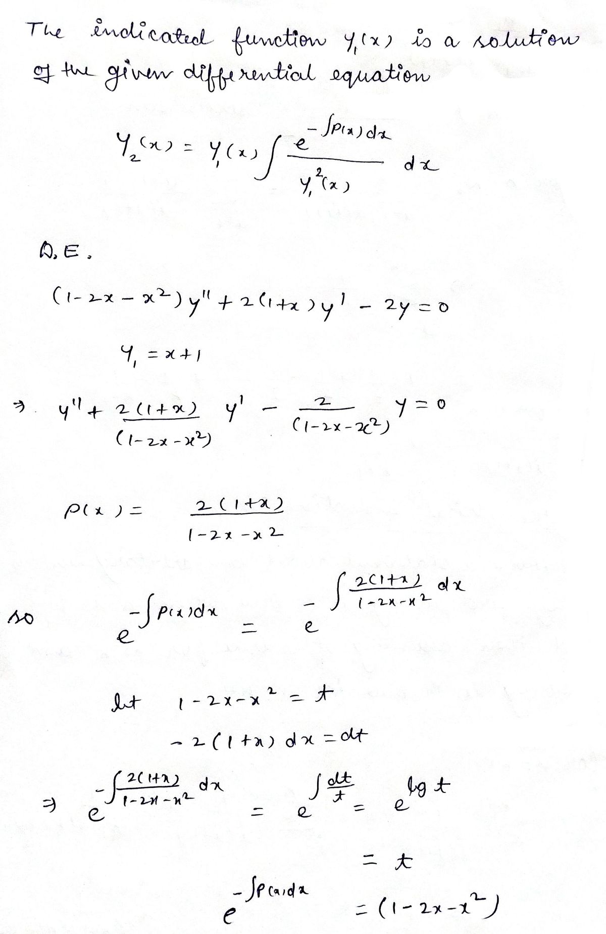 Advanced Math homework question answer, step 1, image 1