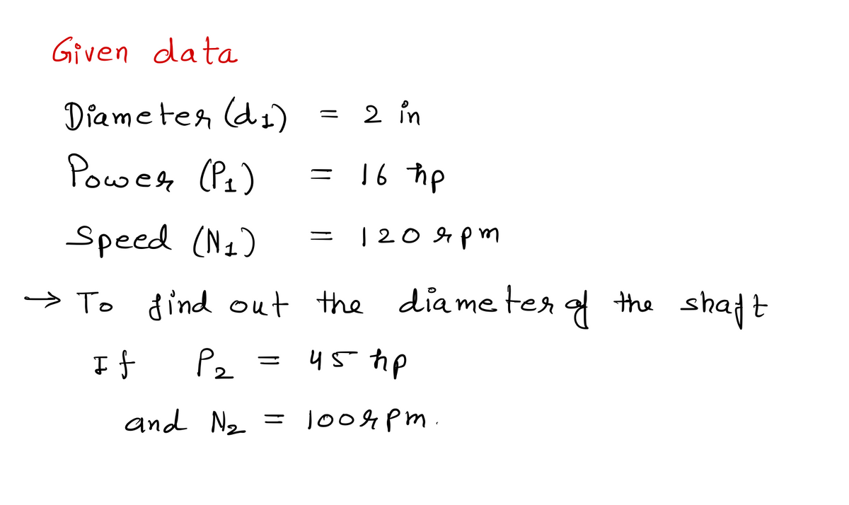 Mechanical Engineering homework question answer, step 1, image 1