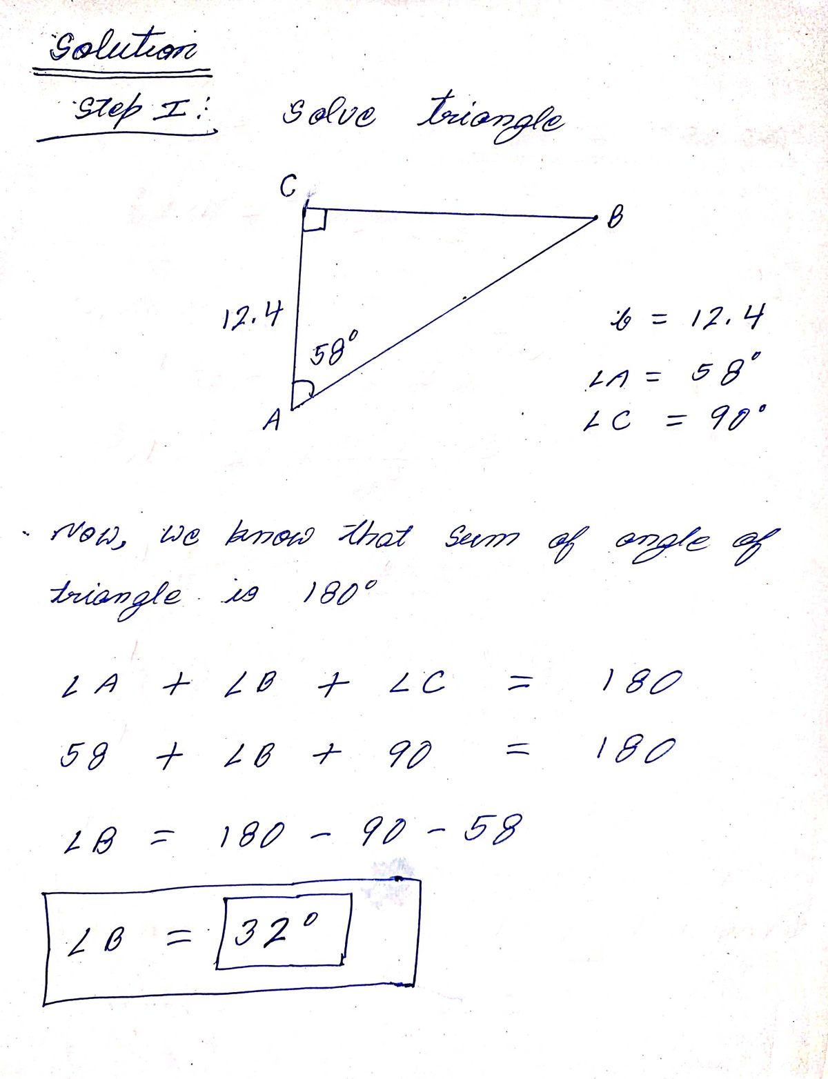 Trigonometry homework question answer, step 1, image 1