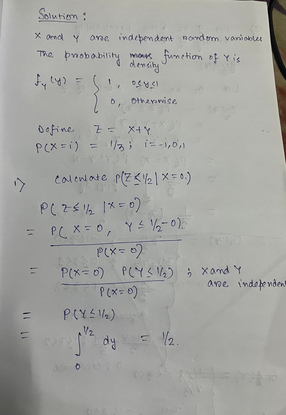 Probability homework question answer, step 1, image 1