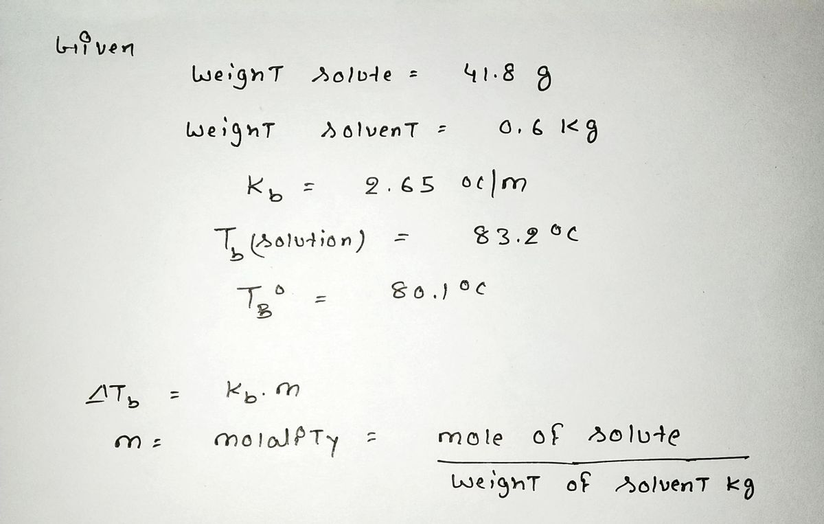 Chemistry homework question answer, step 1, image 1