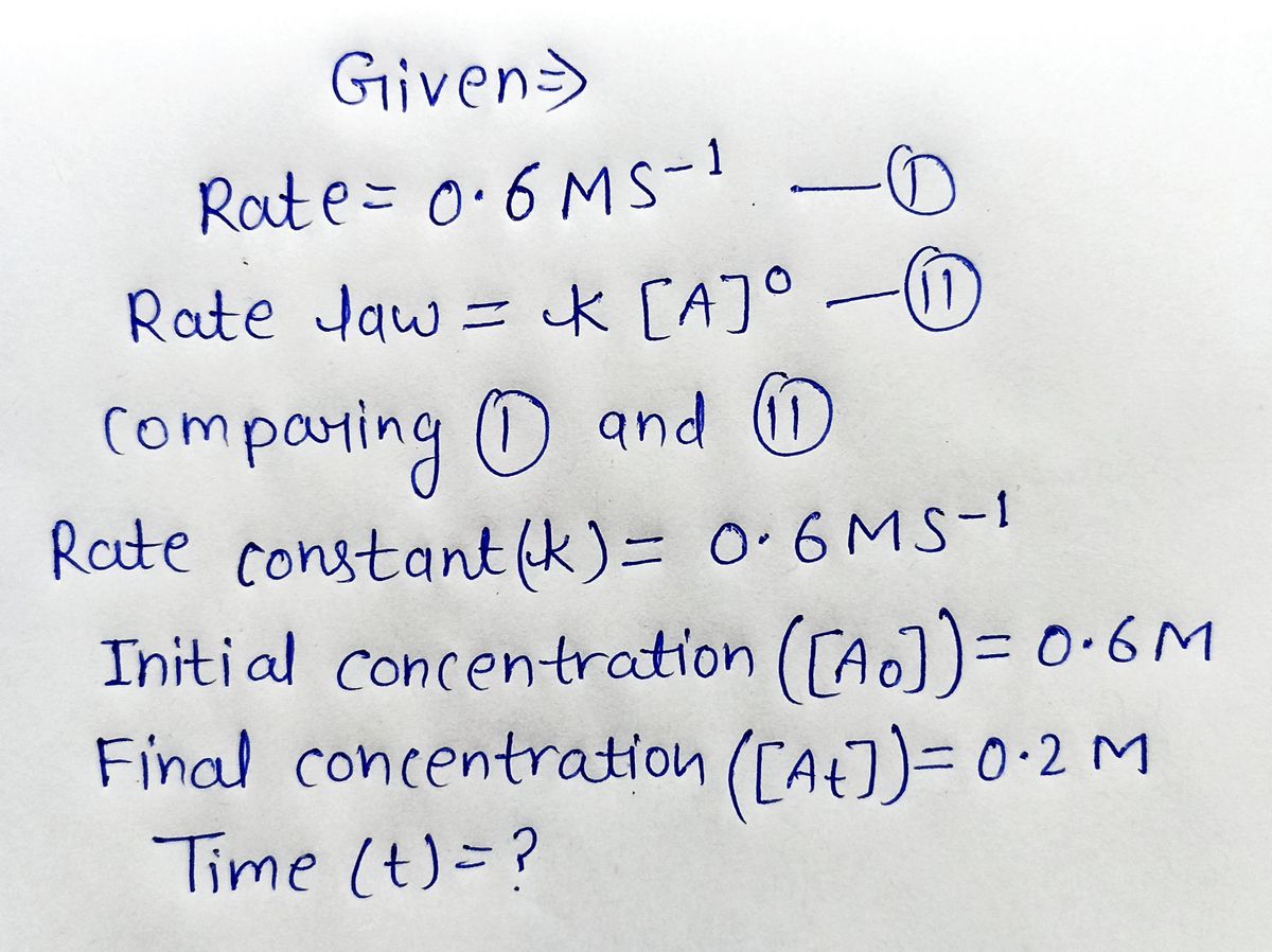 Chemistry homework question answer, step 1, image 1