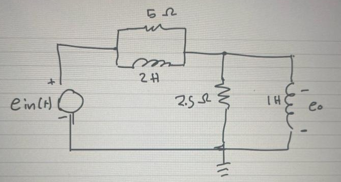 Electrical Engineering homework question answer, step 1, image 1