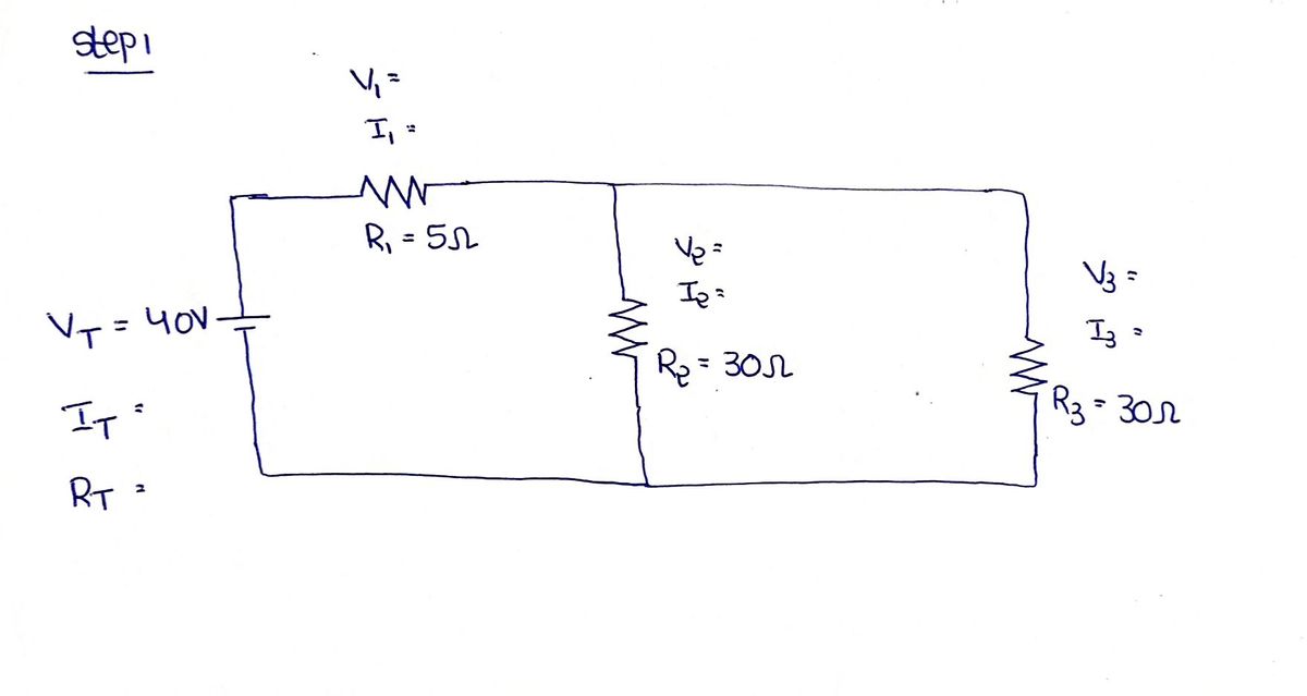 Electrical Engineering homework question answer, step 1, image 1