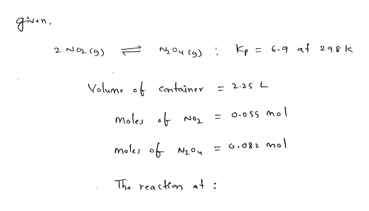 Chemistry homework question answer, step 1, image 1