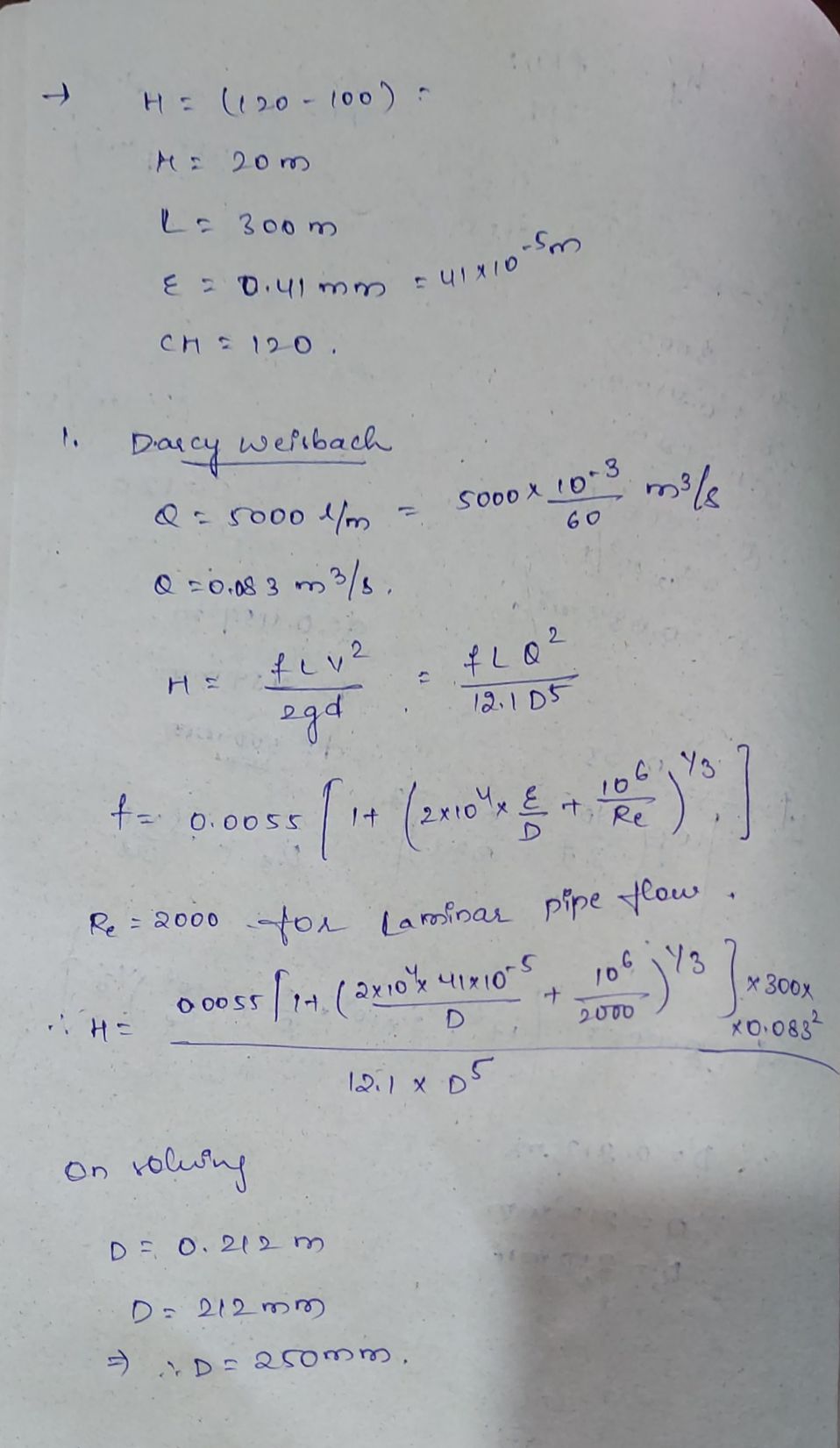 Civil Engineering homework question answer, step 1, image 1