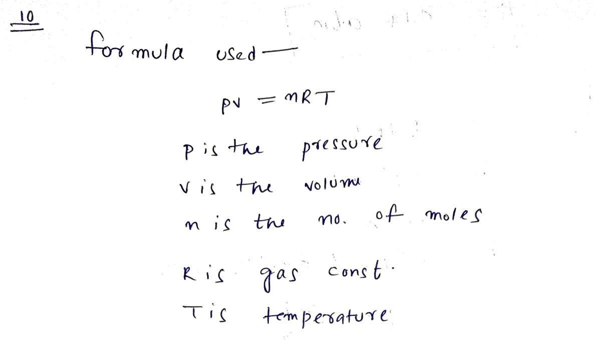 Chemistry homework question answer, step 1, image 1