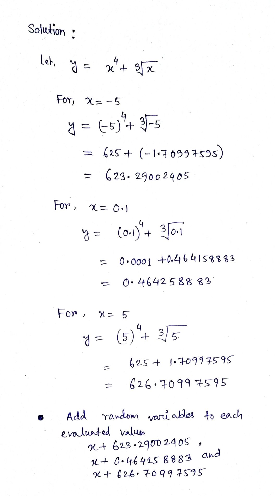 Advanced Math homework question answer, step 1, image 1