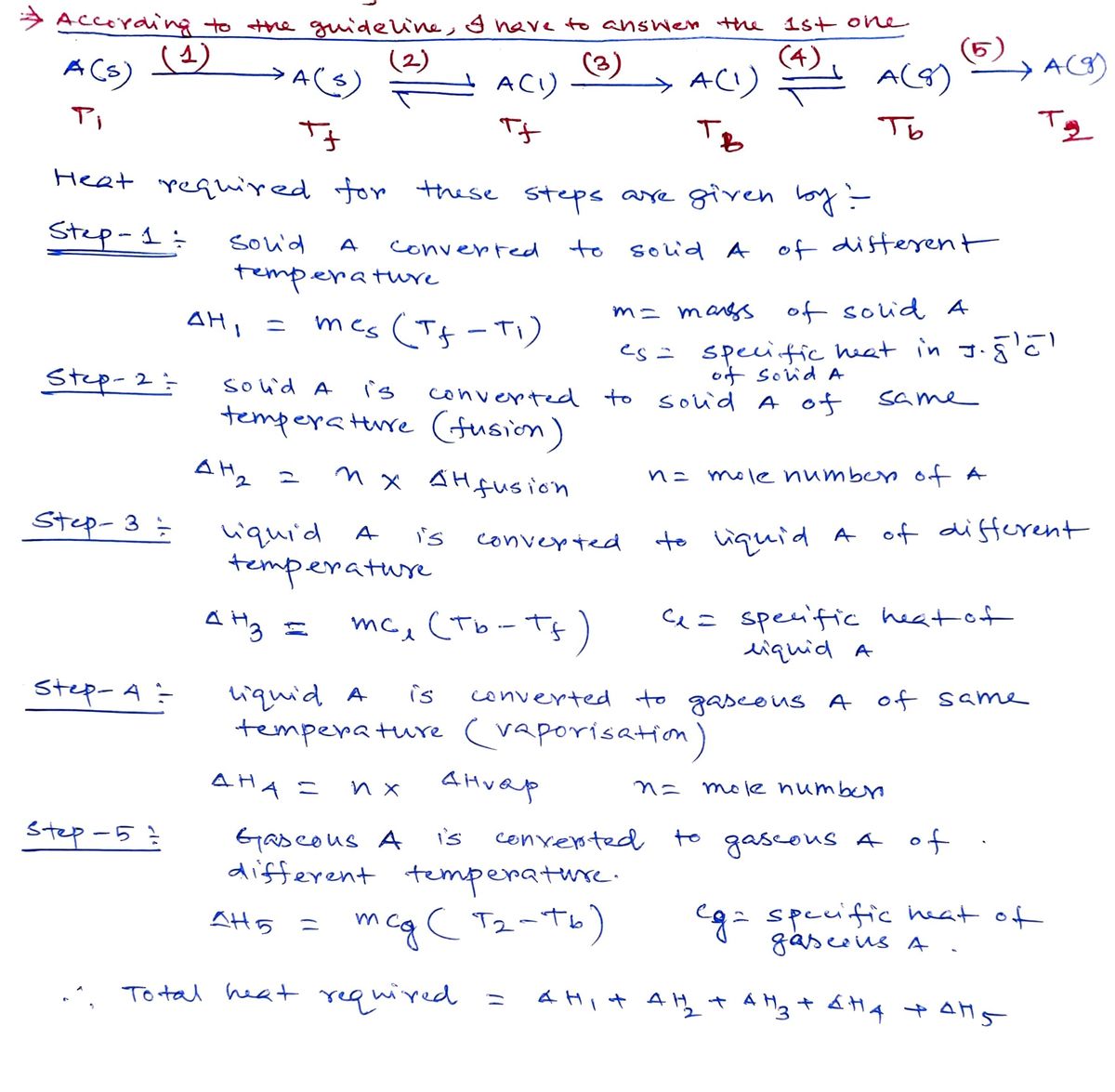 Chemistry homework question answer, step 1, image 1