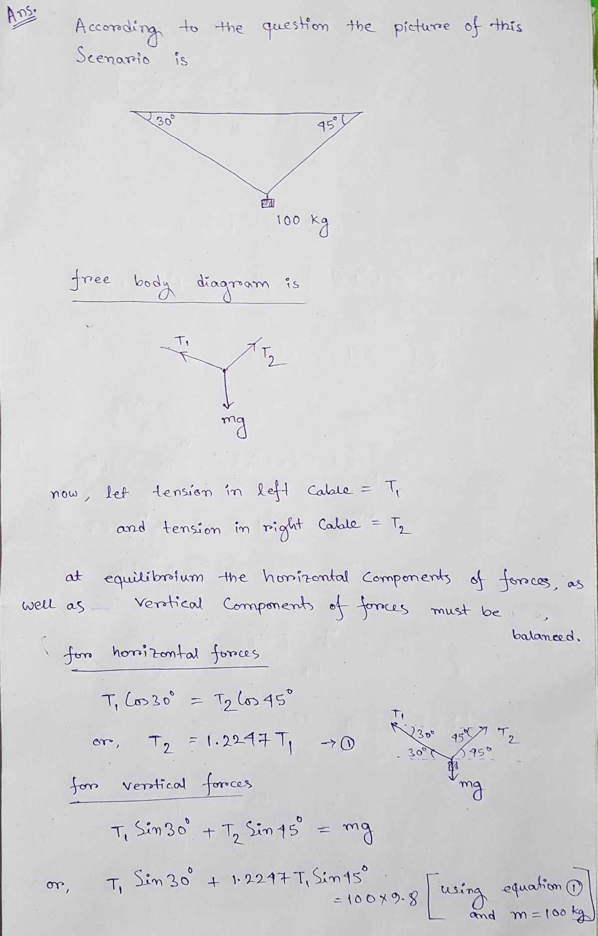 Advanced Physics homework question answer, step 1, image 1